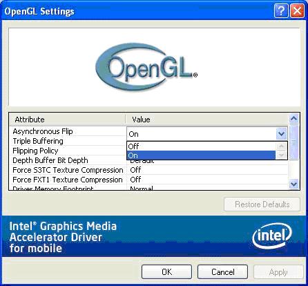 opengl 2.0 driver